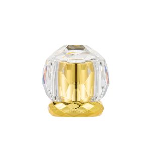 Manufacturer of clear perfume cap square cube perfume bottle cap free samples premium quality