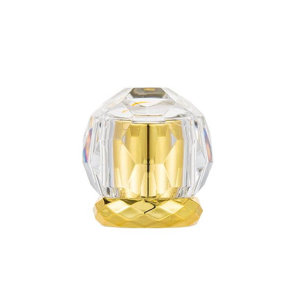 Manufacturer of clear perfume cap square cube perfume bottle cap free samples premium quality