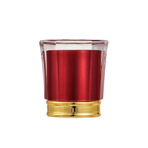 Wholesale Perfume Bottle Cap Black And Red Luxury Glass Perfume Bottle Plastic Cap