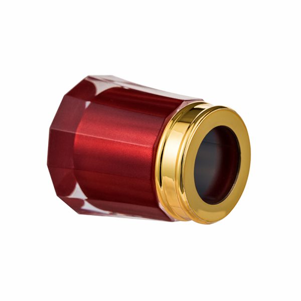 Wholesale Perfume Bottle Cap Black And Red Luxury Glass Perfume Bottle Plastic Cap - Image 2