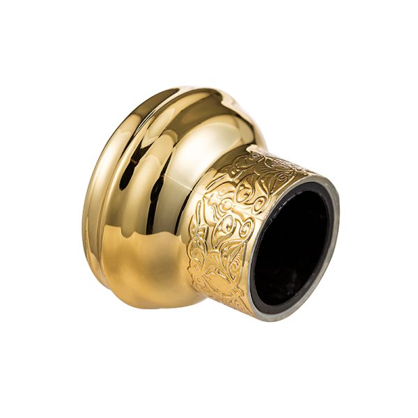 2024 ABS Design Customized perfume bottle caps luxury gold perfume lids with ABS Material cap - Image 3