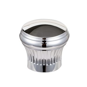 2024 New Luxury Perfume Bottle Cap Plastic Screw Cap with Engraved Design Directly from Manufacturer