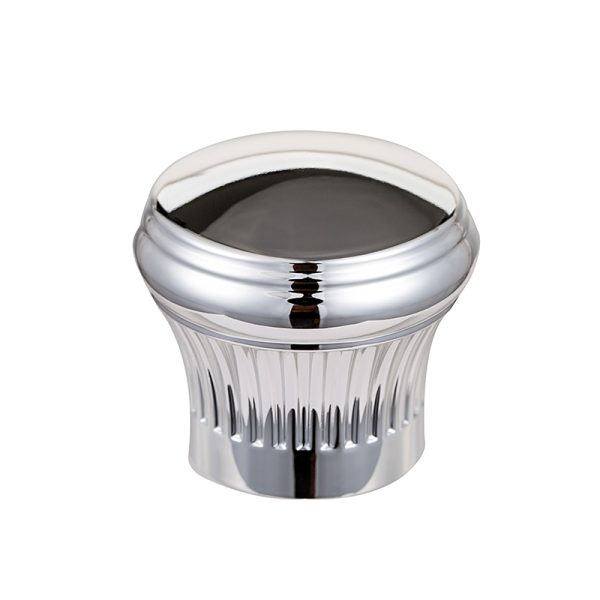 2024 New Luxury Perfume Bottle Cap Plastic Screw Cap with Engraved Design Directly from Manufacturer