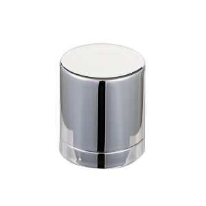 Customized Luxury 15mm ABS Plastic Cylindrical Perfume Bottle Cap with Magnet & Screw Simple Fashion with Weight Addition