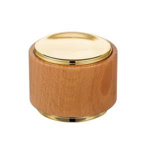 Custom Wood Bottle Lid High Quality Wholesale Prices Perfume Bottle Cap Cylindrical Perfume Bottle Cap