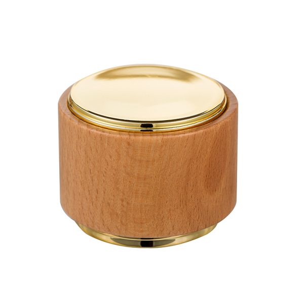 Custom Wood Bottle Lid High Quality Wholesale Prices Perfume Bottle Cap Cylindrical Perfume Bottle Cap