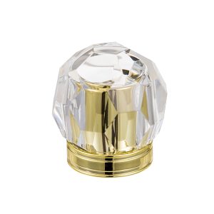 Plastic Acrylic Cosmetic Bottle Cap Cover Clear Transparent Perfume Bottle Lid