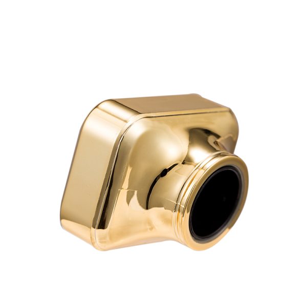 Customized Metal Perfume Lid Luxury Gold Zamac Square Cap For Perfume Bottle - Image 2