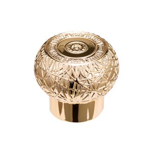 high quality golden Irregular veins crown perfume bottle cap