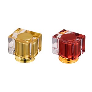 Manufacturer of perfume bottle cap luxury square perfume cap magnetic perfume bottle cap free samples premium quality