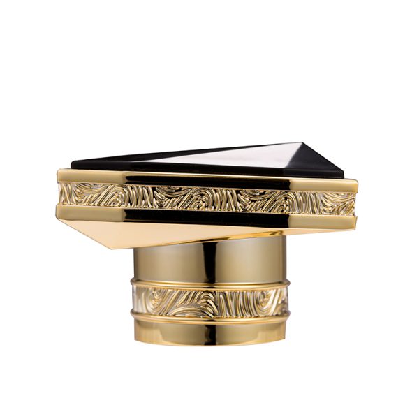 Customize Printed 15mm Gold Sliver Plastic Color Perfume Bottle Caps - Image 2