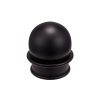 new arrival black taller hat shape round non zamak alloy ABS plastic cap for famous perfume