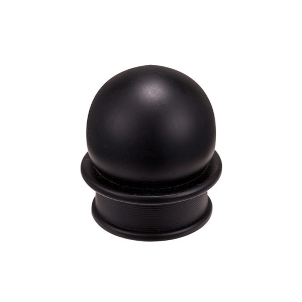 new arrival black taller hat shape round non zamak alloy ABS plastic cap for famous perfume