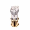 Luxury Cosmetic Bottle Caps Gold Crystal Perfume Cap For Perfume Bottle Packaging