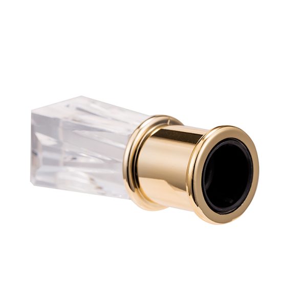 Luxury Cosmetic Bottle Caps Gold Crystal Perfume Cap For Perfume Bottle Packaging - Image 2