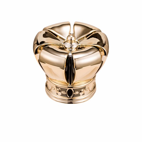 Hot Sale Custom Parfum Metal Caps Zinc Alloy Zamac Square Electroplated Silver Perfume Bottle Cap With Plastic Inner Plug