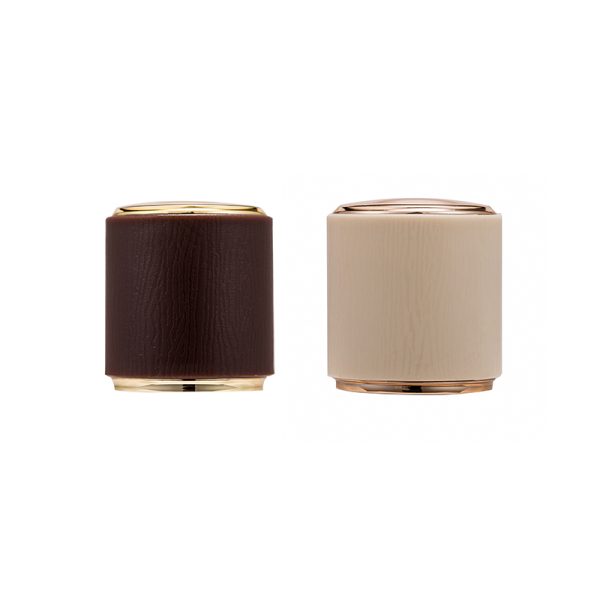 15mm Cylinder shiny gold white perfume cap perfume bottle cap lids closures luxury bottle caps perfume packaging