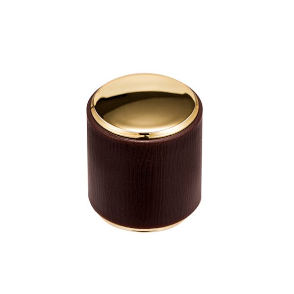 15mm Cylinder shiny gold white perfume cap perfume bottle cap lids closures luxury bottle caps perfume packaging - Image 3
