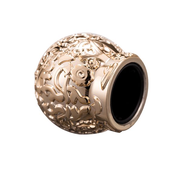 Ready to ship luxury perfume cap plastic gold electroplated decorative saudi arabia style perfume bottle cap 15fea - Image 4