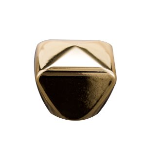 High quality custom metal drawstring cord ends one hole metal toggle lock stopper for garment shoes