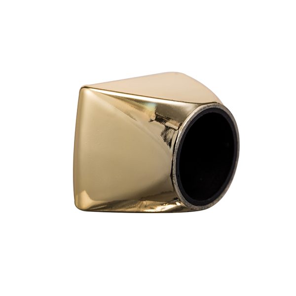 High quality custom metal drawstring cord ends one hole metal toggle lock stopper for garment shoes - Image 2