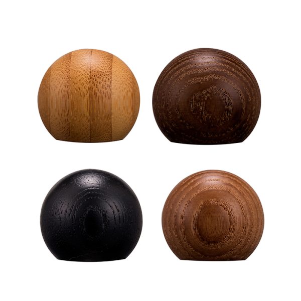 Luxury Parfum Bottle Cap Glass Perfume Bottle Round Cover 17.2mm Spherical Wooden Cap For Spray Bottles - Image 4
