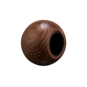 Luxury Parfum Bottle Cap Glass Perfume Bottle Round Cover 17.2mm Spherical Wooden Cap For Spray Bottles