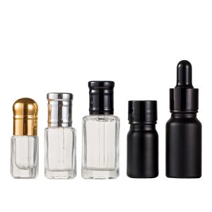 3ml 6ml 9ml Premium Essential Oil Package glass bottle with cap or dropper