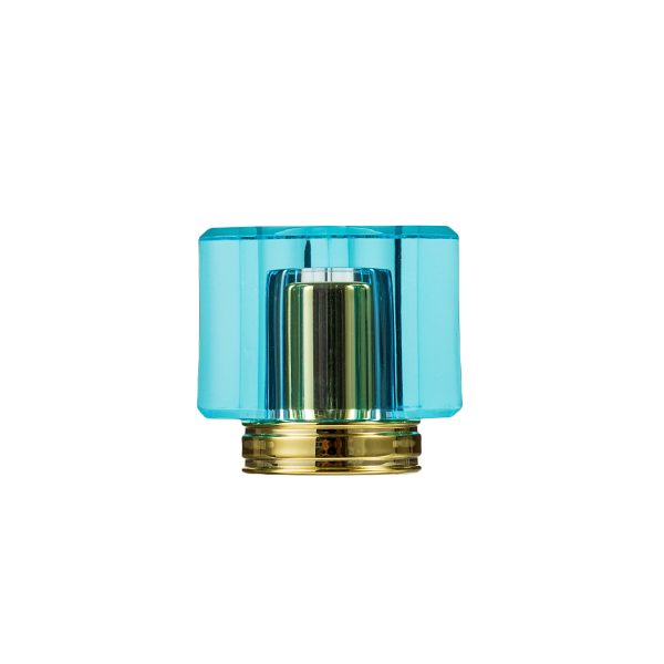 Acrylic Top Transparent Perfume bottle Closure Plastic Lid - Image 2