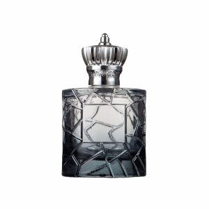 3.4oz 100ml Glass perfume bottle for sale with Silver Cap finish