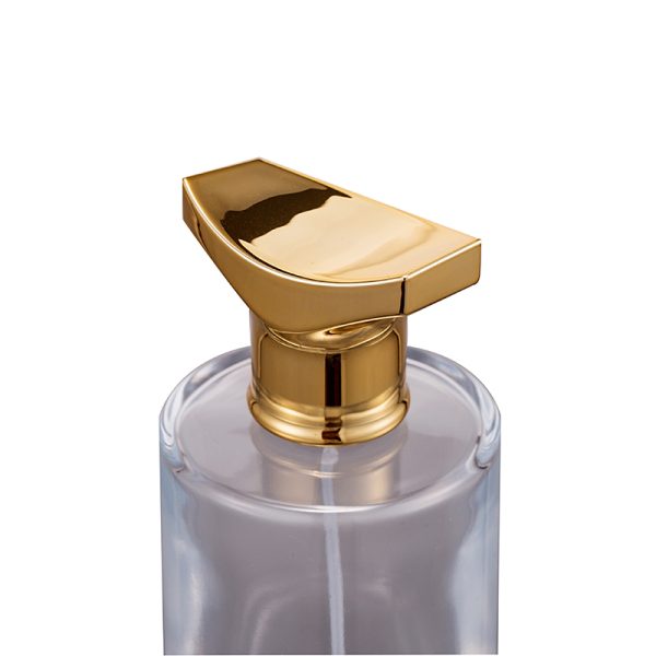 Factory OEM Perfume Bottle zamac Caps Nice design cylinder silver Zinc material hot selling customized square gold Zinc cap - Image 3