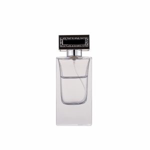 New Arrival 100ml Design Clear Refillable Atomizer Perfume Glass Bottle With Boxes Rectangle Spray Bottles