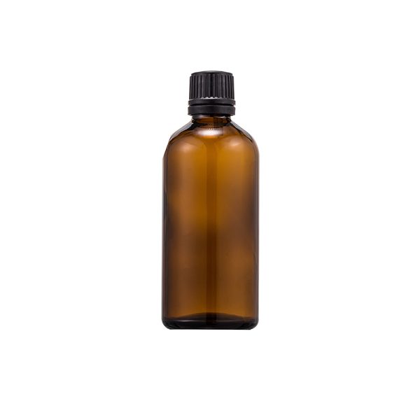 essential amber glass bottle
