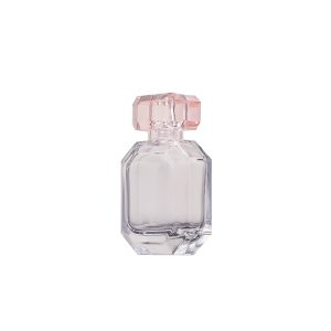 Luxury Unique Vintage Refillable Fragrance Sprayer Atomizer With Box Empty Clear 100Ml Square Spray Perfume Bottle