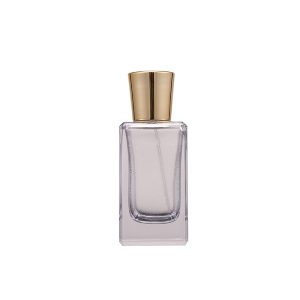 Factory 100ml new empty oil perfume atomizer Clear square glass perfume bottle with spray