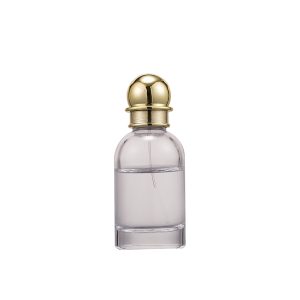 Privated Label Empty 100ml Vertical Stripes Glass Perfume Bottle Spray Parfum Packaging with Screw Cap