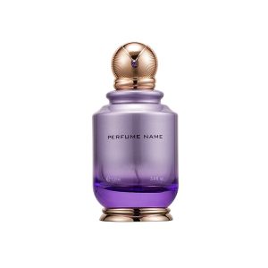 Multiple Capacity Custom Your Logo Special Luxury Glass Bottle Matt Gold Zamac Cap High End Empty Perfume Bottles
