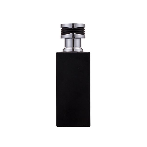 Black frosted square foundation glass bottle, lotion cream bottle for cosmetic packaging skin care - Image 4
