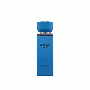 Simple Elegance Custom Logo Minimalist Series 100ml Stock Empty Clear Square Airless Perfume Bottle