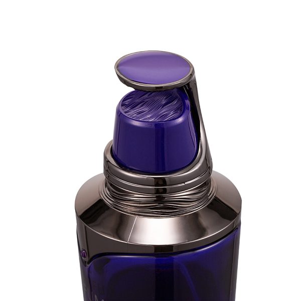 New product blue square perfume glass bottle 100ml custom perfume bottle with packaging box - Image 3