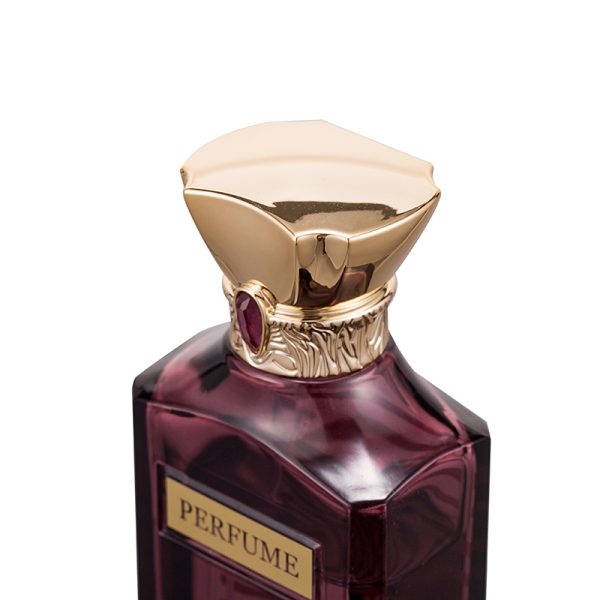 New Design OEM Square 100ml Luxury Clear Sprayer Atomizer Empty Transparent Glass Perfume Bottle Manufacturer - Image 3