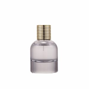100ml clear Elegant lady perfume bottles empty glass bottles with screw spring cap