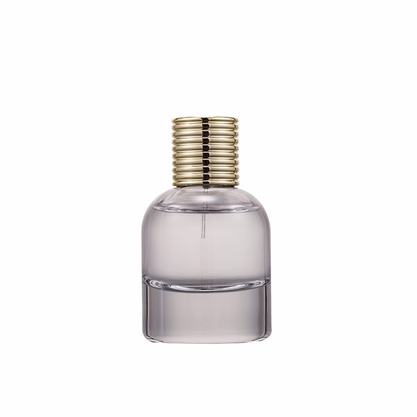 100ml clear Elegant lady perfume bottles empty glass bottles with screw spring cap