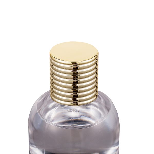 100ml clear Elegant lady perfume bottles empty glass bottles with screw spring cap - Image 2