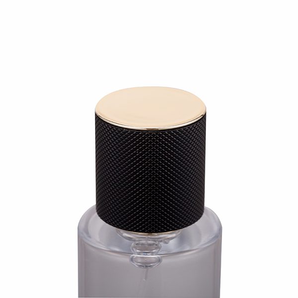 Top grade hot sell Glass Cosmetic Bottle and Jar with black plastic lid  100ml - Image 2