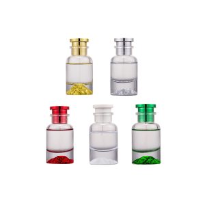50ml 100ml Colorful perfume bottle High end crimp perfume bottle